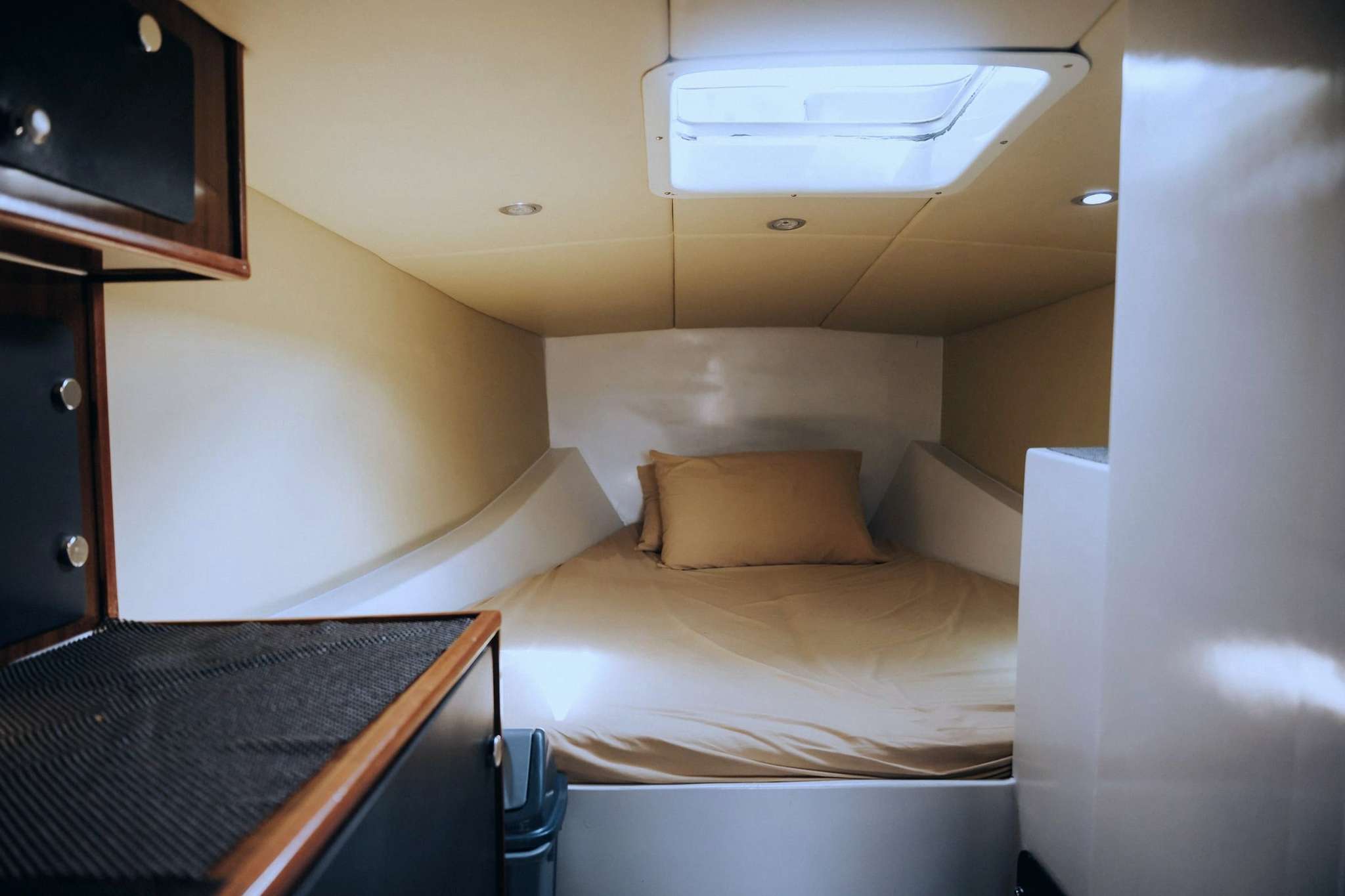 Private cabin aboard Freedom Yacht